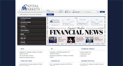 Desktop Screenshot of capitalmarkets.sk